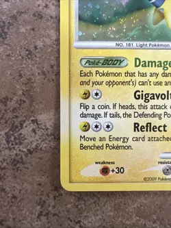 Ampharos 1/127 Platinum Holo Rare Pokemon TCG Card LP - Image 2