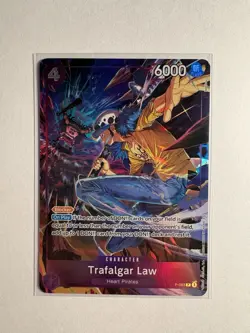 Trafalgar Law (Illustration Box Vol.6) P-093 One Piece Promotion Cards Foil - Image 1