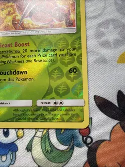 Buzzwole Reverse Holofoil Rare SM - Cosmic Eclipse 21/236 Pokemon Card NM - Image 5