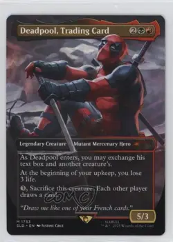 Marvel's Deadpool - Deadpool Trading Card Magic: Secret Lair Drop Series #1753 - Image 1