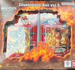 Bandai Namco One Piece Card Game Illustration Box vol.5 & vol.6 Booster Sabo Ac… - Image 3