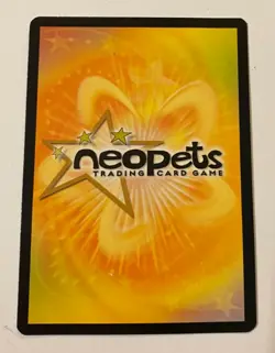 Yellow Shoyru Promo 5/15 -McDonalds promo - Neopets Trading Card great condition - Image 2