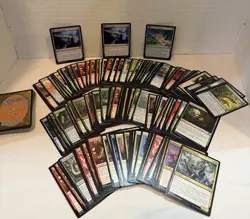 Lot Of Approx 194 Magic The Gathering Trading Cards. - Image 1