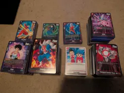 1,000 Card Bulk Common/Uncommon Dragon Ball Super Fusion World Multiple Sets - Image 1