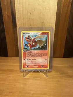 Pokemon TCG Blaziken EX Power Keepers Holo Rare Card 5/108 100 HP - Image 4