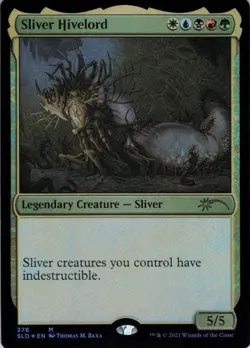 MTG Sliver Hivelord (276) | NM Foil | Secret Lair Thomas Baxa {SLD} - Image 2