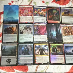 Magic: The Gathering Mixed Lot Wizards Ravnica Eldraine Theros Elspeth Jace - Image 3