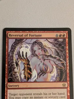 MTG Reversal of Fortune – Fifth Dawn Foil – 77/165 – 2004 – Magic The Gathering - Image 2