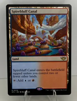 MTG OTJ-0270 Spirebluff Canal - Outlaws of Thunder Junction - Image 1