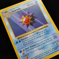 Pokemon TCG - Starmie 64/102 Base Set Shadowless WOTC 1999 - MP - Image 1