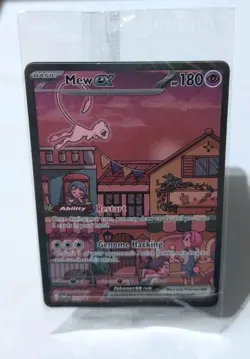 Mew ex SVP 053 Pokemon TCG Scarlet Violet Black Star Promo Full Art SEALED #53🔥 - Image 1