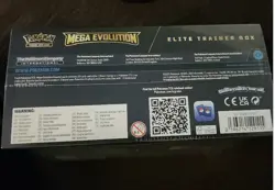 POKEMON TCG Mega Evolution Elite Trainer Box ETB ME01 Lucario Factory Sealed - Image 3