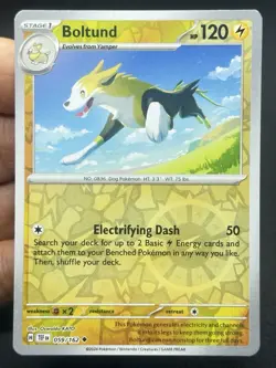 Boltund 059/162 Reverse holo - LP-NM - Pokemon TCG Card - Image 1