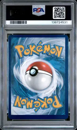 2021 POKEMON SWORD & SHIELD FUSION STRIKE #114 FULL ART/MEW VMAX PSA 8 - Image 2