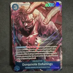 Donquixote Doflamingo (Seven Warlords of the Sea) OP07-048 One Piece Alt Art - Image 1
