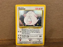 Chansey 003/102 Base Set Holo Lp 1999 Pokemon Card - Image 1