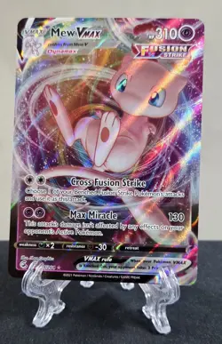 Mew VMAX 114/264 Swsh08: Fusion Strike Ultra Rare NM Pokemon Card - Image 1