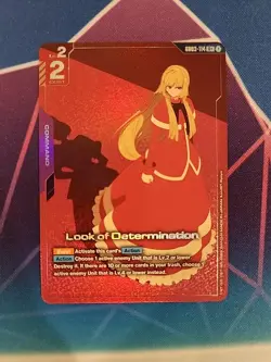 Look of Determination R+ Gundam Card Game English Steel Requiem GD03-114 - Image 1