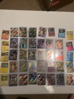 Lot Of 41 Pokemon Cards V, Vmax, Holo, Reverse Holo, Full Art, Shiny - Image 1