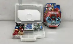 Bakugan Cubo New Sealed + 12 Figure & 15 Card Lot Battle Brawlers w/ Case - Image 1