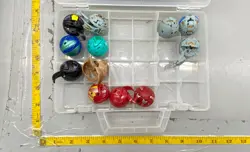 Bakugan Cubo New Sealed + 12 Figure & 15 Card Lot Battle Brawlers w/ Case - Image 3