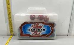 Bakugan Cubo New Sealed + 12 Figure & 15 Card Lot Battle Brawlers w/ Case - Image 4