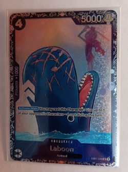 One Piece TCG Card Laboon (Treasure Cup 2025) Sealed ** Super Rare ** EB01-048 - Image 1