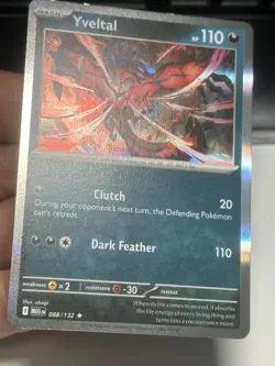 Yveltal 088/132 holo - MP - LP - Pokemon TCG Card - Image 2