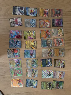 Pokemon V EX Ultra Rare Lot 32 Cards Near Mint No Bulk - Image 1