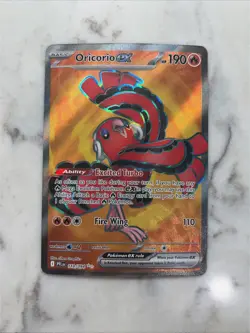 Pokemon Card Oricorio Ex 110/094 Phantasmal Flames Full Art Holo Rare NM - Image 1