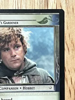 Awesome Lord Of The Rings LOTR TCG Card Sam Frodo’s Gardener 4R315 NM - Image 3
