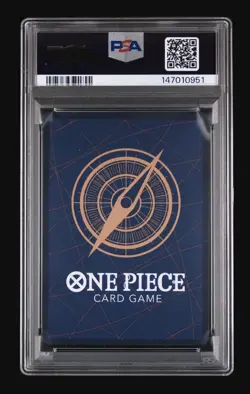 ONE PIECE card OP12-030 Dracule Mihawk OP14-EB 04 SP Alt Art SR PSA 10 GEM MINT - Image 2