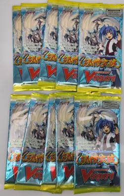 (10) Cardfight!! Vanguard Trading Card Breaker of Limits Booster Packs Lot - Image 1