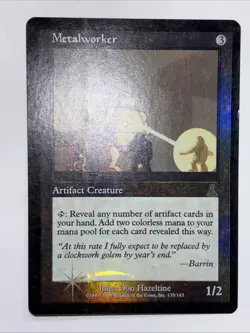 Metalworker FOIL - Urza's Destiny - Magic The Gathering MTG LP- Reserved List - Image 4