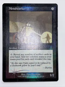 Metalworker FOIL - Urza's Destiny - Magic The Gathering MTG LP- Reserved List - Image 5