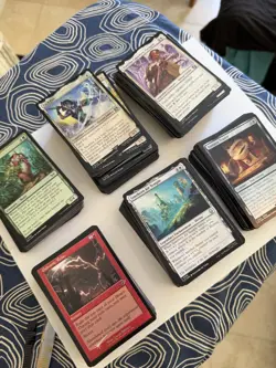 MTG - Uncommon/Common Bulk Lot W/Foils ~650 Ct No Lands -Final Fantasy - Dusk ++ - Image 2