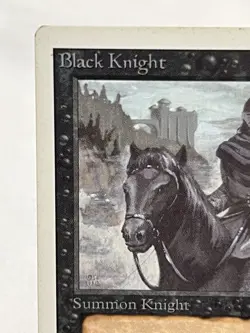 Black Knight - Unlimited Edition ~MP~ Magic The Gathering MTG - Image 3