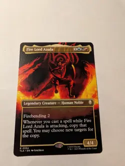 MTG: Avatar the Last Airbender TLA - 0334 - Fire Lord Azula - Borderless NM - Image 1