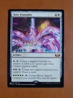 NM Halo Fountain 015/281 "The List" Reprint Streets of New Capenna SNC - Image 1