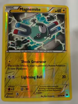 Magnemite 52/162 - XY Breakthrough Reverse Pokemon Holo Foil Rare Nice! - Image 1