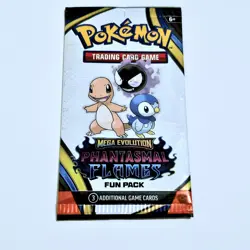 POKEMON PHANTASMAL FLAMES MEGA EVOLUTION FUN PACK PROMO BRAND NEW SEALED - Image 1