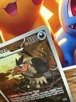 Pokemon TCG White Flare Mandibuzz Illustration Card 145/086 Pack to Sleeve NM - Image 3