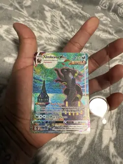Pokemon Umbreon VMAX Alternate Art Secret Rare Holo Evolving Skies 215/203 - Image 1