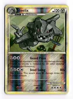 1x Steelix - 24/95 - Rare - Reverse Holo VLP Pokemon HGSS - Unleashed - Image 1