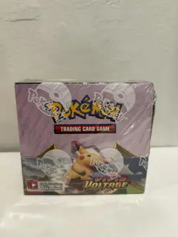 Pokemon Sword & Shield: Vivid Voltage Booster Box – Factory Sealed – 36 Packs 820650827495 - Image 1