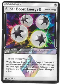 Pokemon RARE HOLO SUPER BOOST ENERGY PRISM Ultra Prism 85/156 NM/Mint PACK FRESH - Image 1