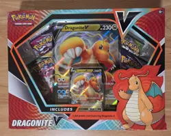 Pokemon TCG Dragonite V Box Factory Sealed Evolving Skies & Fusion Strike - Image 1