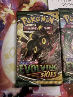 Pokemon - Three (3) Evolving Skies Booster Packs - Image 3