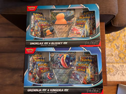 Pokemon Snorlax Blissey Greninja Kingdra Ex Special Collection Box's lot of 8 - Image 1
