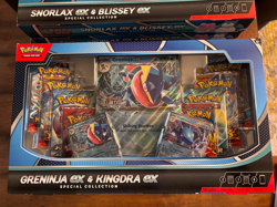 Pokemon Snorlax Blissey Greninja Kingdra Ex Special Collection Box's lot of 8 - Image 4